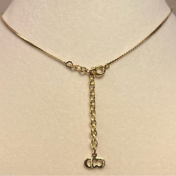 Christian Dior CD Pendant Necklace - Picture 8 of 12